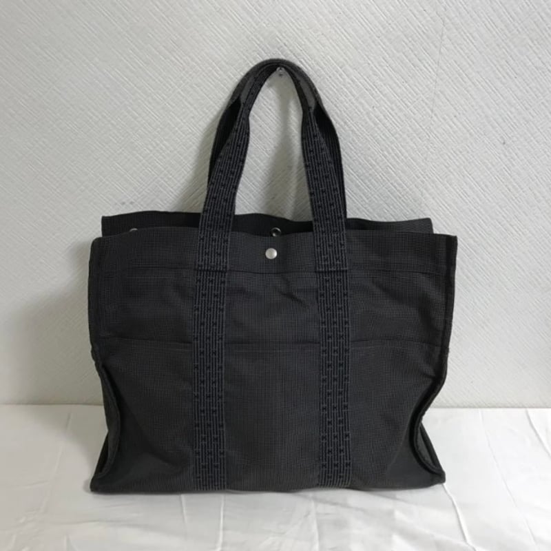 中古品】美品 エルメス HERMES エールラインGM ナイロンキャンバス