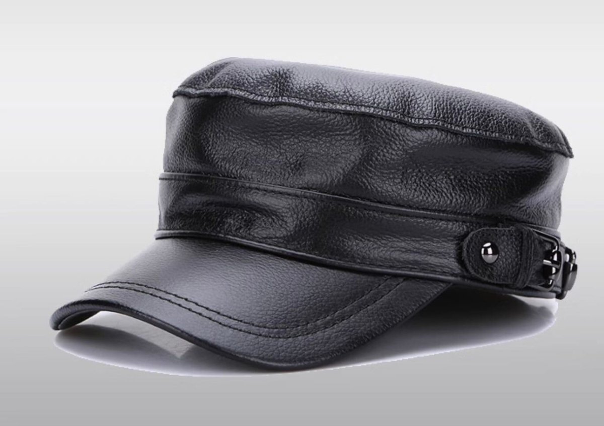 新品セレブレザー celebleather 本革 牛皮カウレザーミリタリー