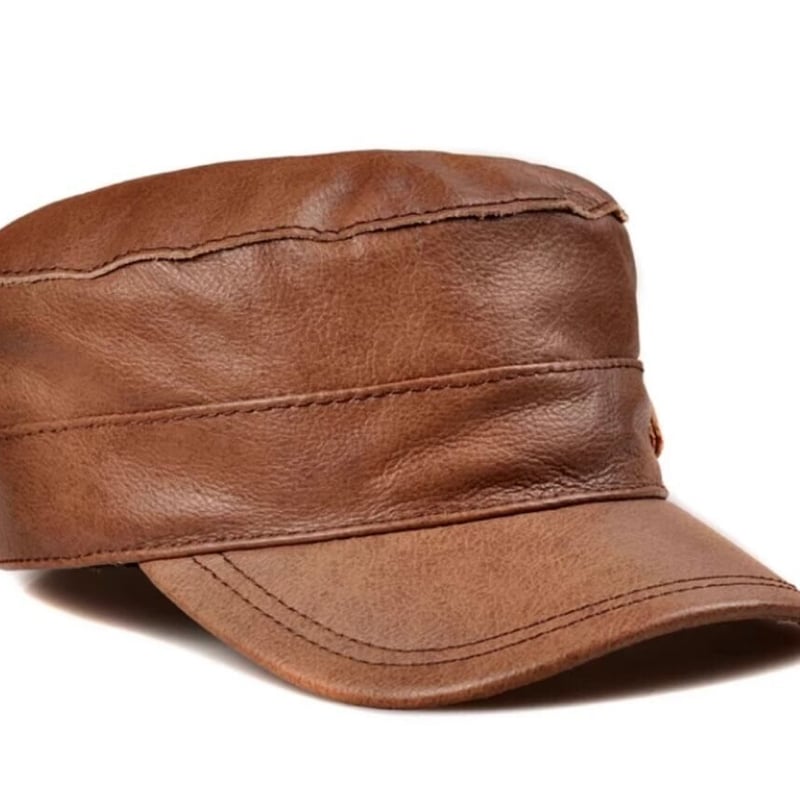 新品セレブレザー celebleather 本革 牛皮カウレザーミリタリーワーク