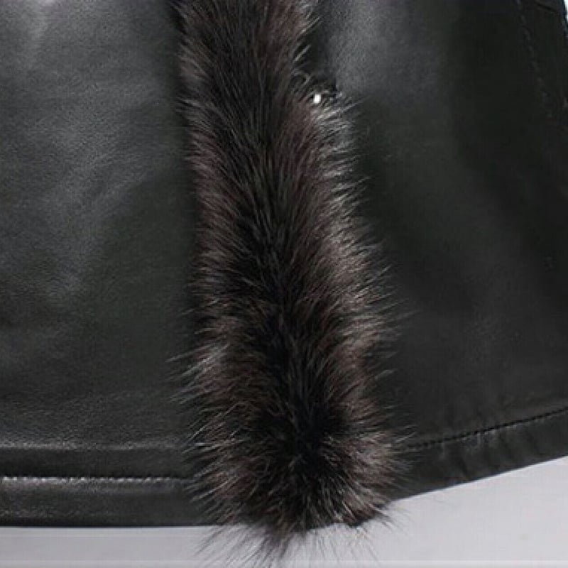 新品未使用セレブレザー本革羊皮ムートン毛皮ラムジャケットボアリアルファーXL黒 新品セレブレザー celebleather セール!!SALE!! 本革 ムートン 羊皮ラム