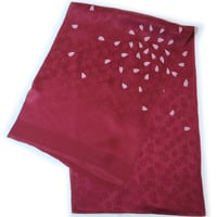 《栄彩苑》正絹帯揚げ 桜花びら