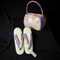振袖用　沙織　草履バッグセット　Mサイズ　②