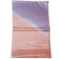 《栄彩苑》正絹帯揚げ　紫グラデ