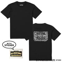OLD NEW DINER "THE OLD NEW THING Tee" with "STICKER"
