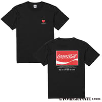 CANNONBALL DINER "40cc RED" Tee (Black)