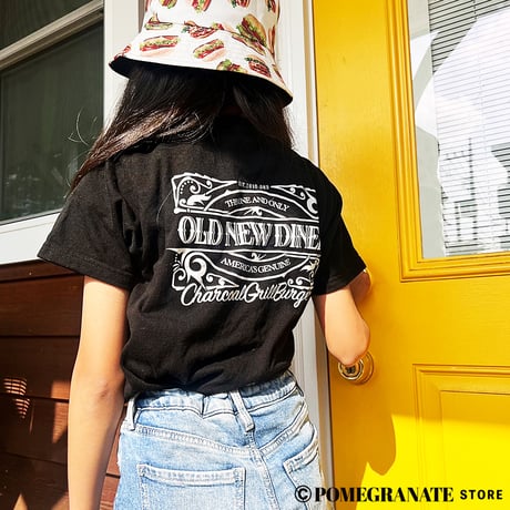 OLD NEW DINER "THE OLD NEW THING Tee" with "STICKER"