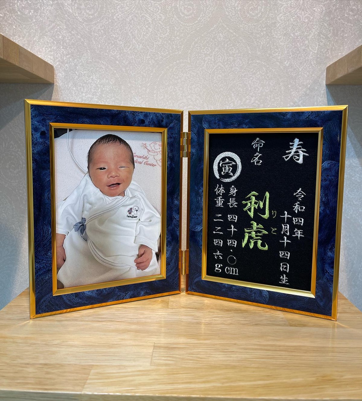 2L判写真立て／大理石調 | umui-meimei's STORE