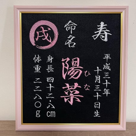 通常額 パステル額 (基本内容)