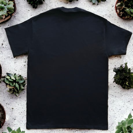 Heartplants original T-shirt  ブラック