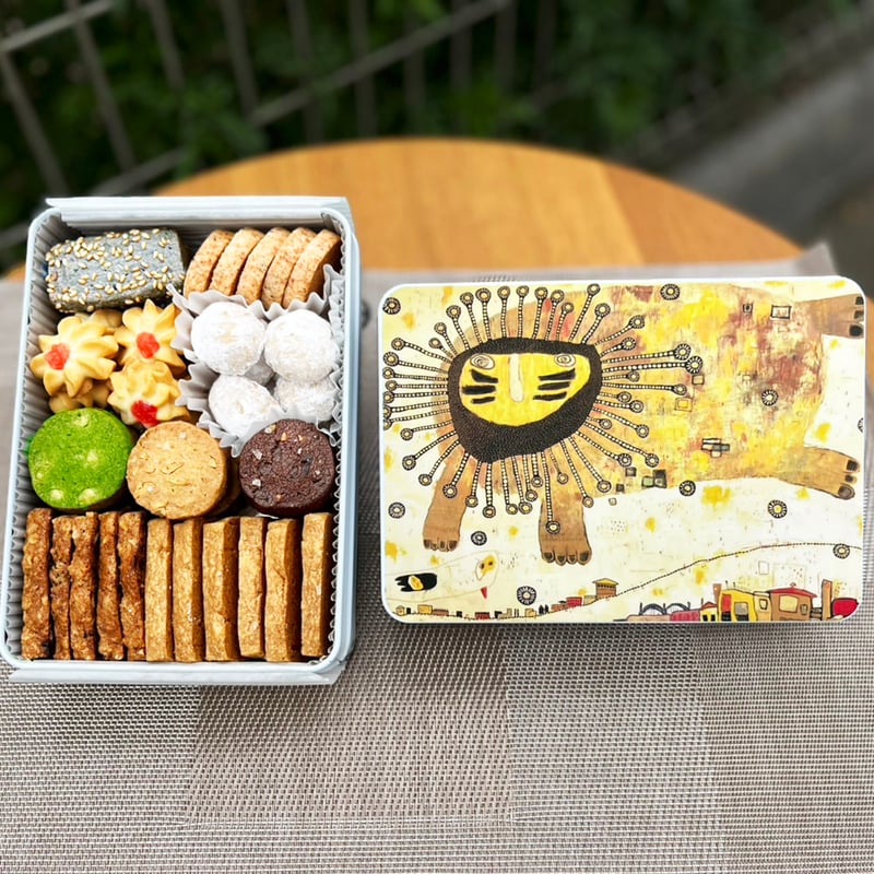 ✨NEW アーティストデザインクッキー缶7 イリュージョン（goasa）（9