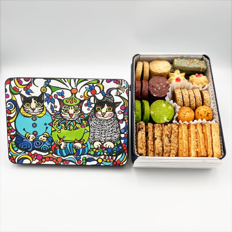 ✨NEW アーティストデザインクッキー缶8 夢しゃんしゃん(SETSU・EITO