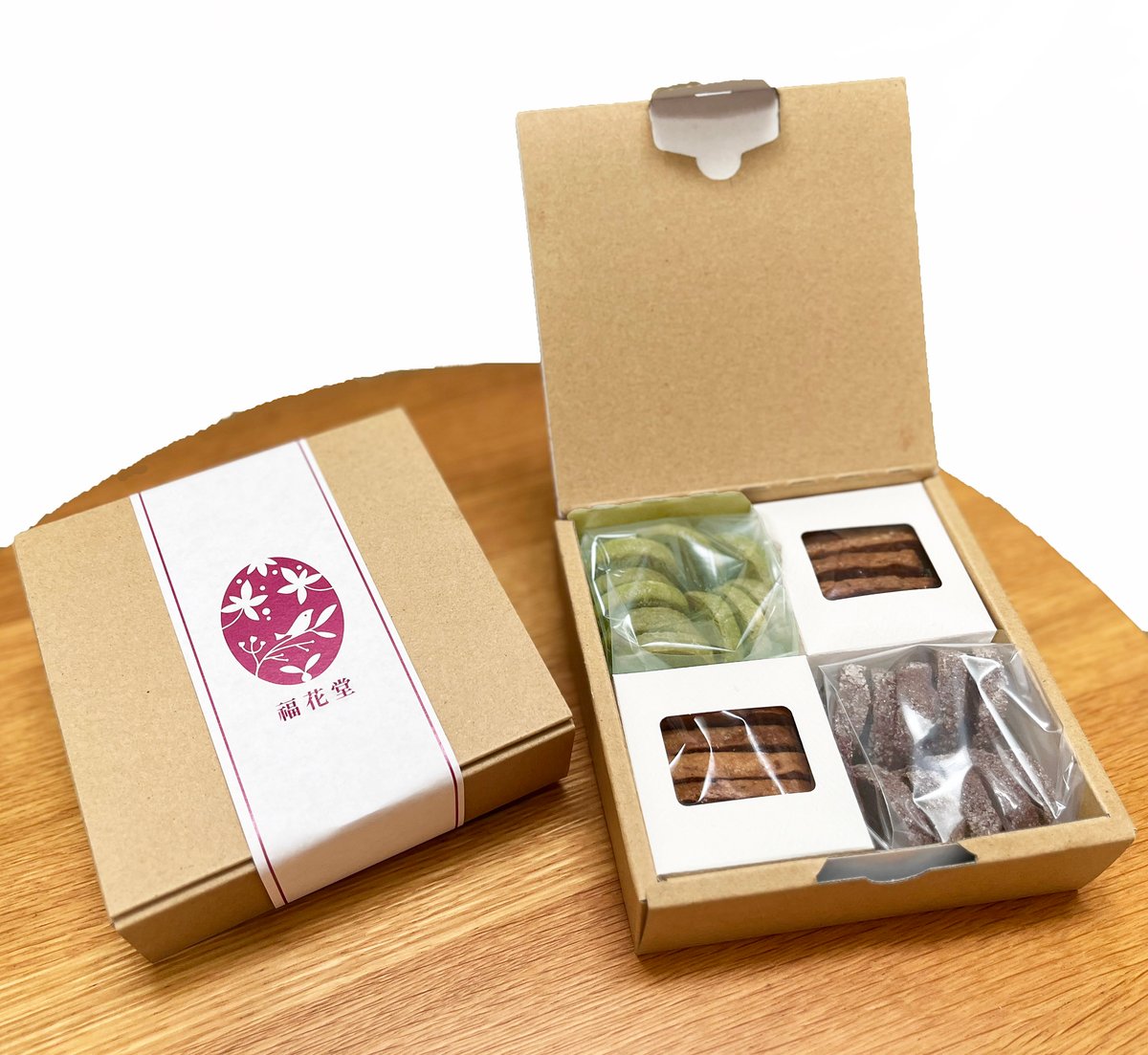 ✨✨NEW 夏バージョン クラフトボックス 午後のお茶菓子 | 福花堂