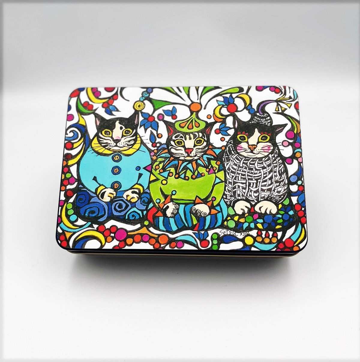 ✨NEW アーティストデザインクッキー缶8 夢しゃんしゃん(SETSU・EITO