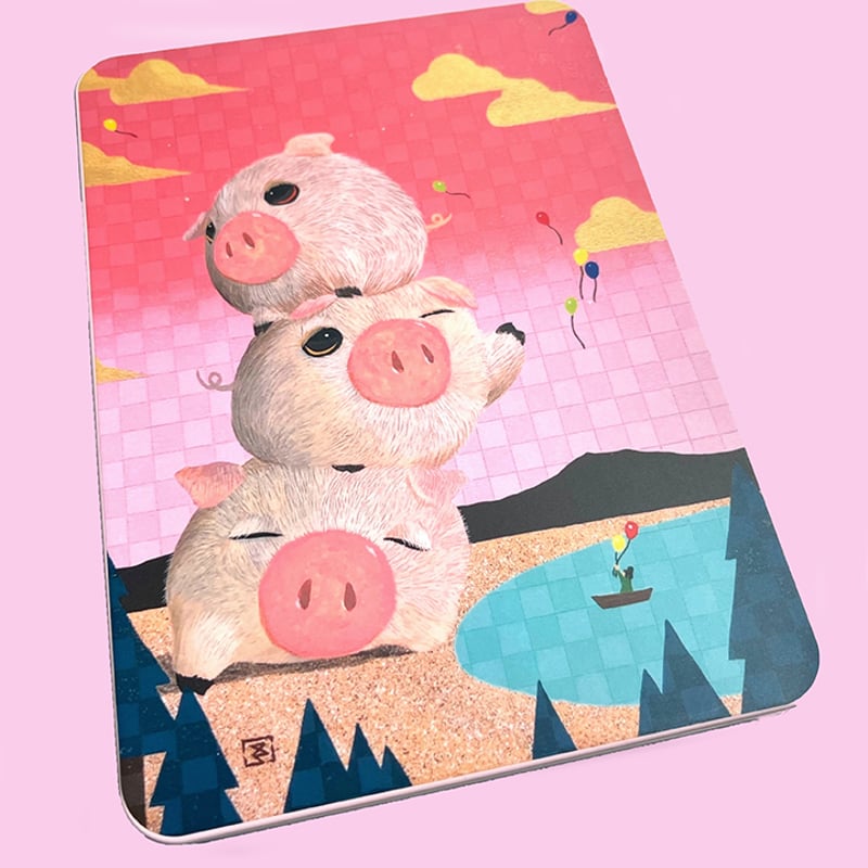 ✨NEW 三匹のこぶた缶 (A.satoshi)（9種類）冬セレクション⛄ | 福花堂