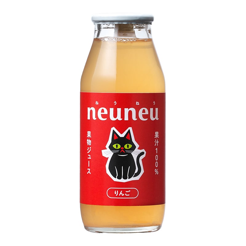 neuneu(ねうねう)りんご ふじ 果汁100%ジュース180ml | TAKANOHANA