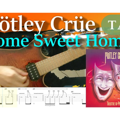 Mötley Crüe-Home Sweet Home TAB & Backing Track