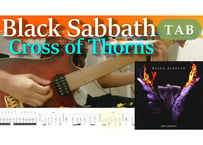 Black Sabbath-Cross of Thorns TAB & Backing Track