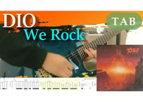DIO-We Rock TAB & Backing Track