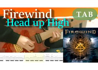 Firewind-Head up High TAB & Backing Track