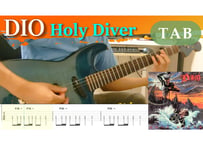 DIO-Holy Diver TAB & Backing Track