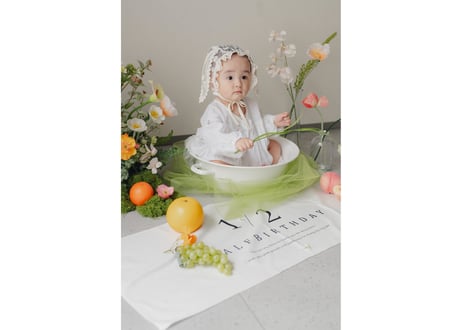 ～お花と果物とミルクバス風 撮影会 for Kids and baby～