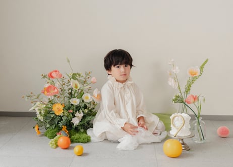 ～お花と果物とミルクバス風 撮影会 for Kids and baby～