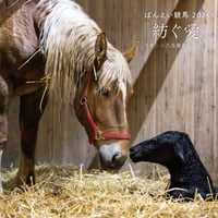 ばんえい競馬2024カレンダー「紡ぐ愛」