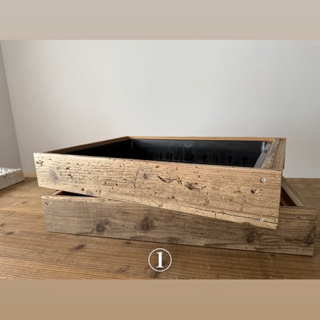 ノトル工房×WOODPRO　オリジナル木箱  ＊古材