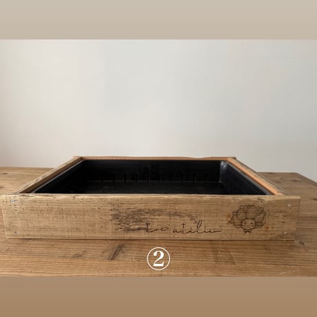 ノトル工房×WOODPRO　オリジナル木箱  ＊古材