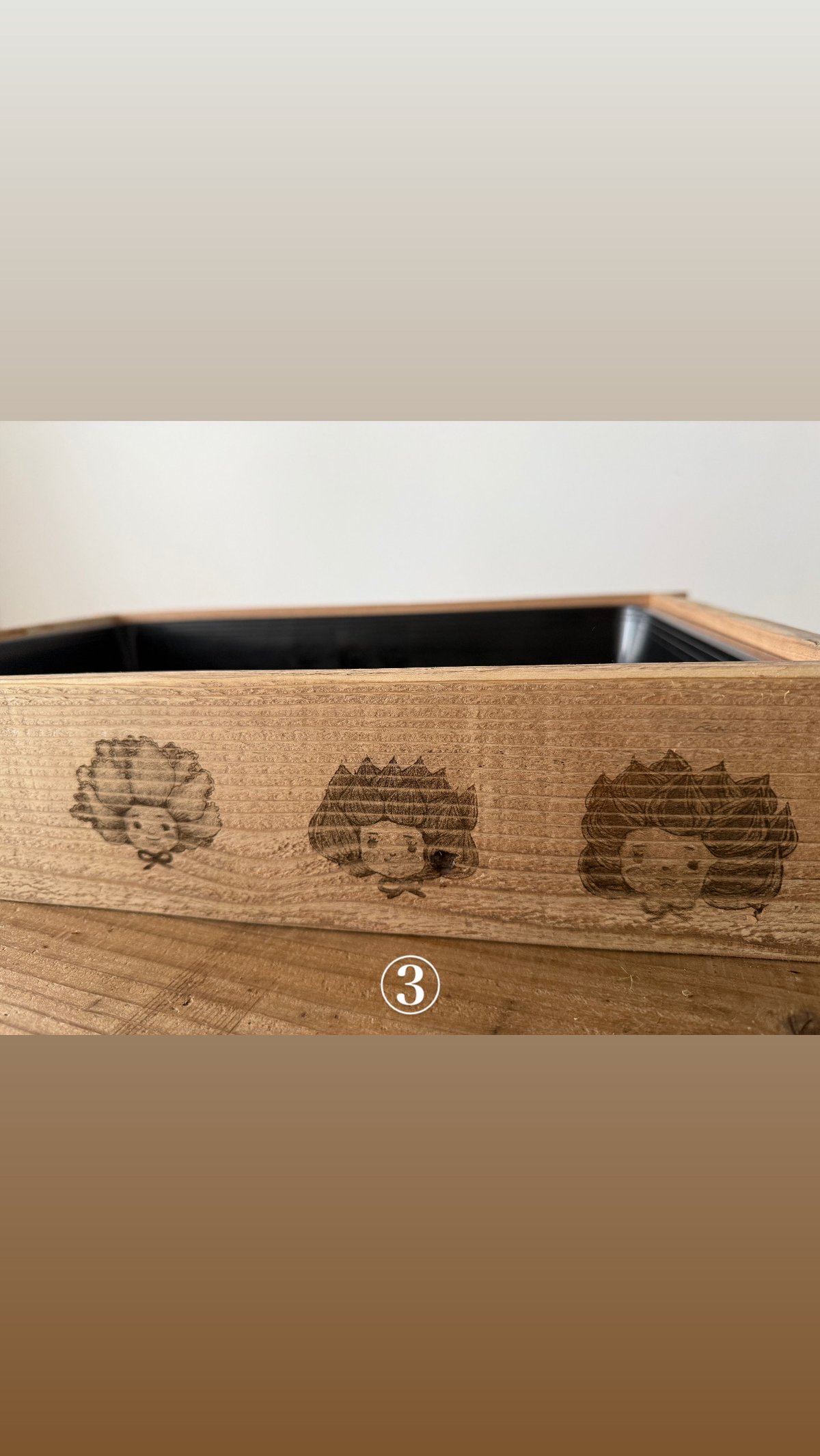 ノトル工房×WOODPRO オリジナル木箱 ＊古材 | notre atelier