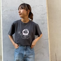 やきものHACCHIさんコラボＴシャツ⑤/デニム×パステルピンク