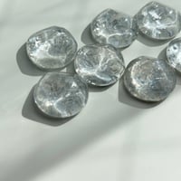 よく見たら雪の結晶丸