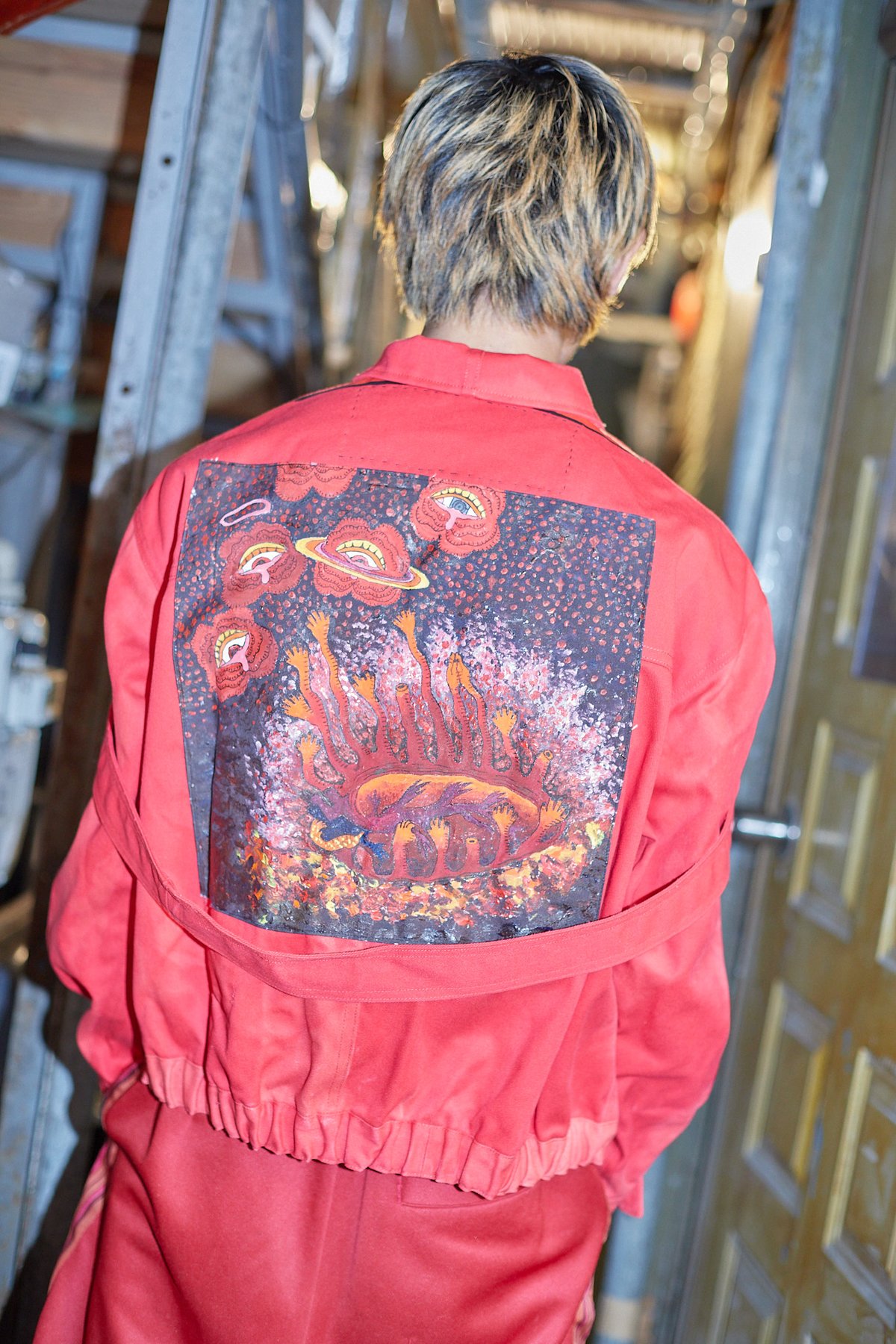 bondage love jacket』©樹脂レーベル 猛毒 | 十三月 x Dickies