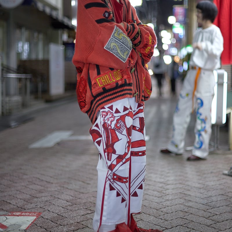 【雰囲気系】Dickies ペインターパンツ 鬼ヒゲ ペンキ飛び アートピース Dickies ペインターイージーパンツ メンズ