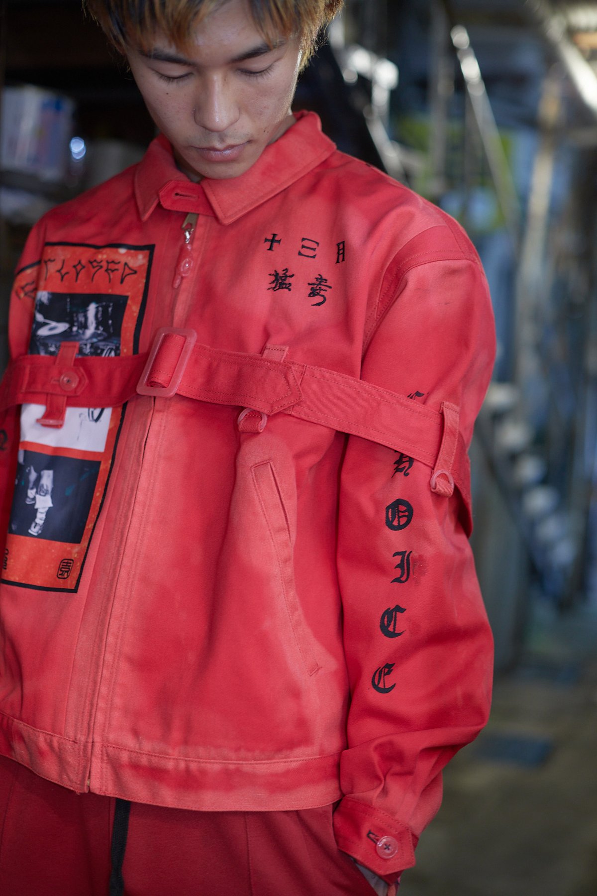 bondage love jacket』©樹脂レーベル 猛毒 | 十三月 x Dickies