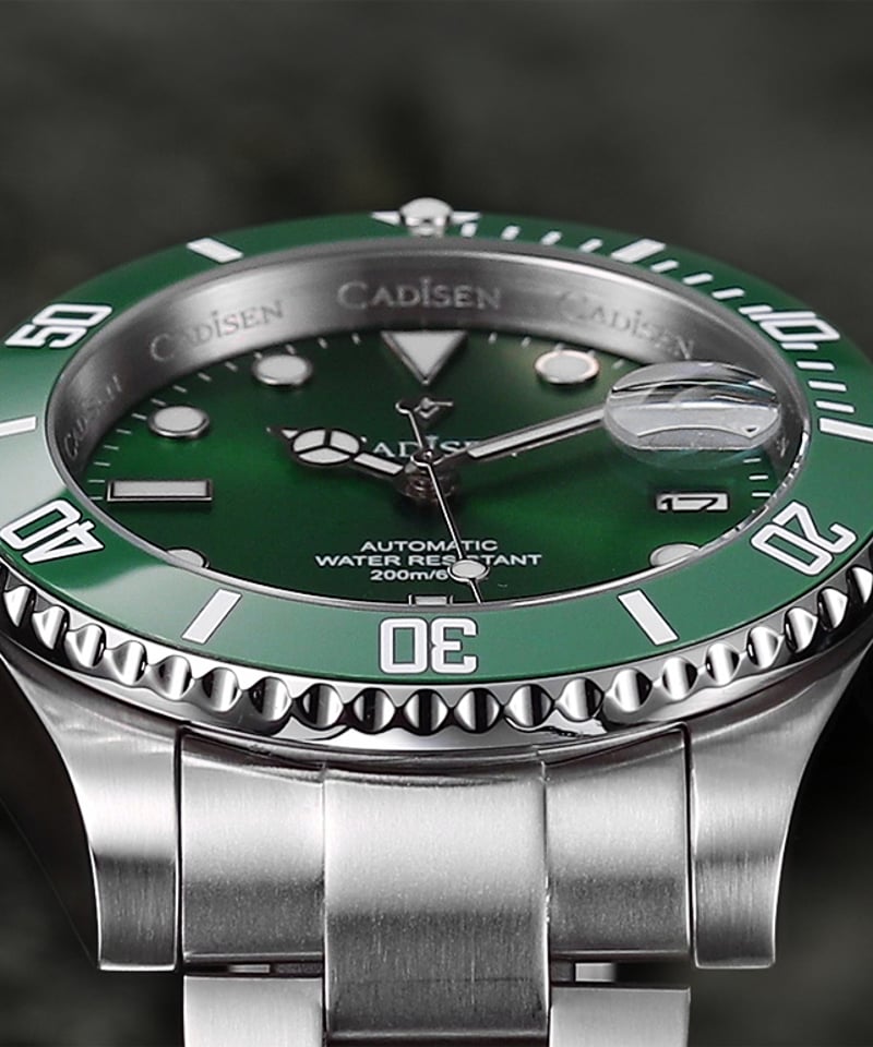 CADISEN メンズ 自動巻き腕時計 日本製ムーブメント カディセン C8216M