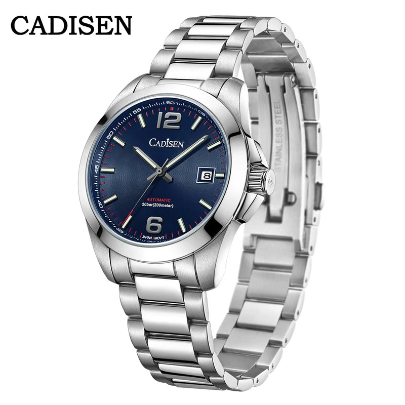 CADISEN メンズ 自動巻き腕時計 日本製ムーブメント カディセン C8197M