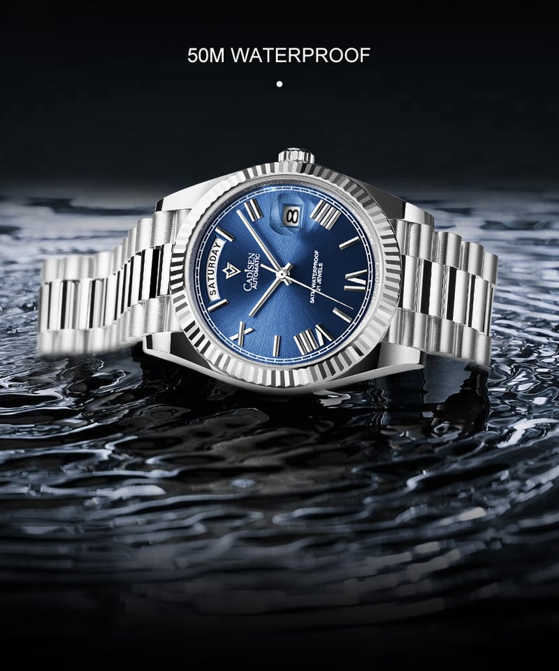 382バレンシアガ　700L ラウンド　デイト　自動巻き　腕時計　美品　希少 cameron_sm19111