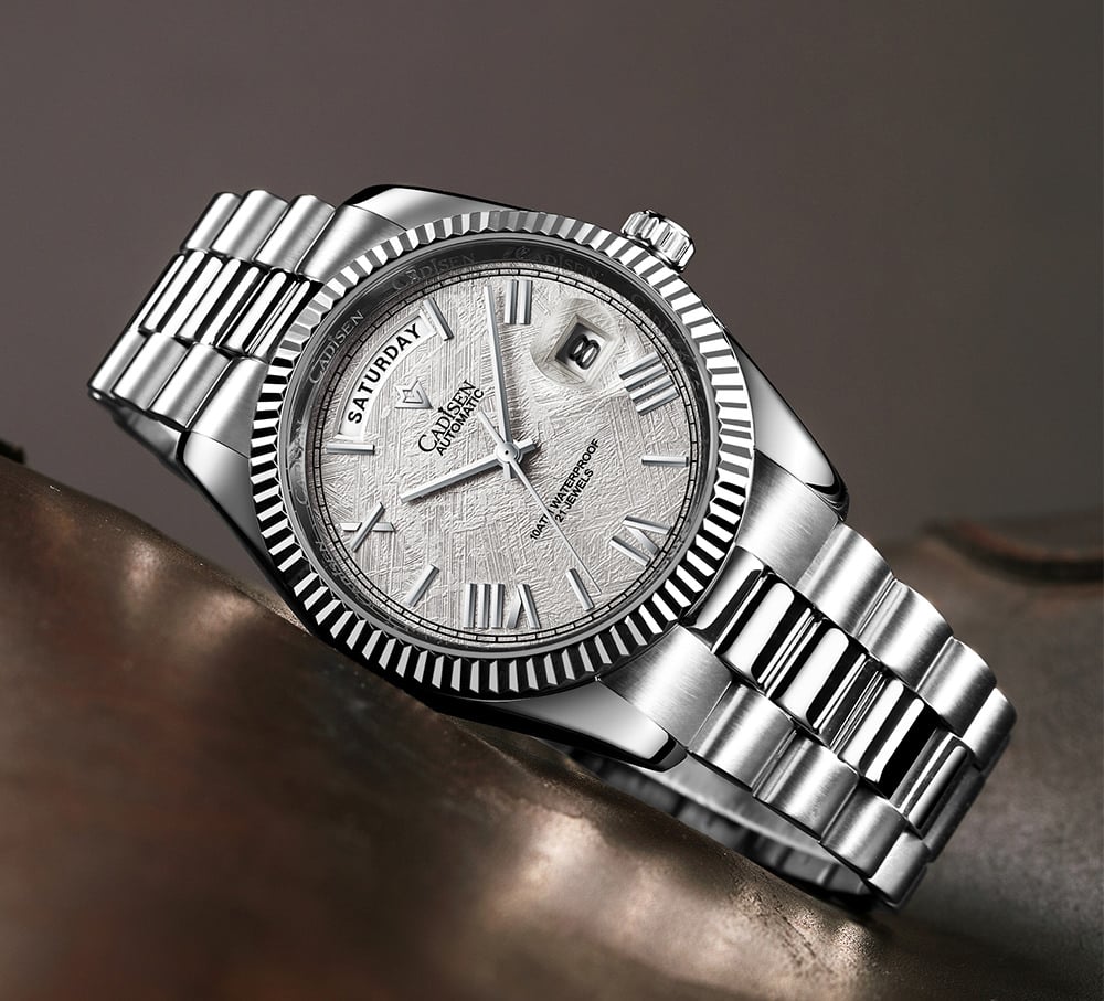 CADISEN メンズ 自動巻き腕時計 日本製ムーブメント カディセン C8185G