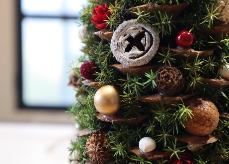 追加分残り1】新作♪天然シュガーパインコーンのツリー | TAUTOU LOCOCO