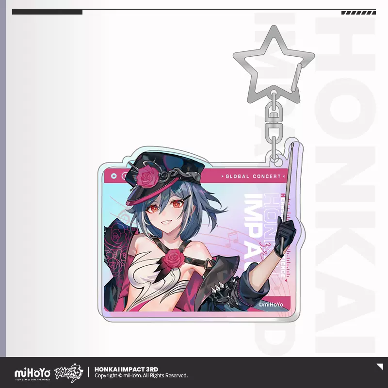 崩壊3rd コラボ　キーホルダー　ブローニャ　キアナ　芽衣　ゼーレ 崩壊3rd コラボキーホルダーブローニャキアナ芽衣ゼーレ