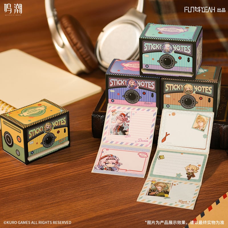 KURO GAMES旗艦店】鳴潮 潮声信箋 ロール ふせん 29元 (予約9下発送