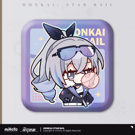 【崩スタ公式店】パム展覧会 スクエア 缶バッジ A 15元