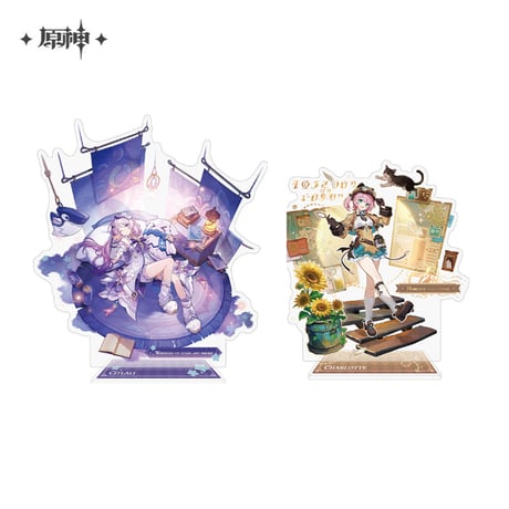 【原神公式店】テイワット ファッション アクリルスタンド 59元 （予約12上発送）