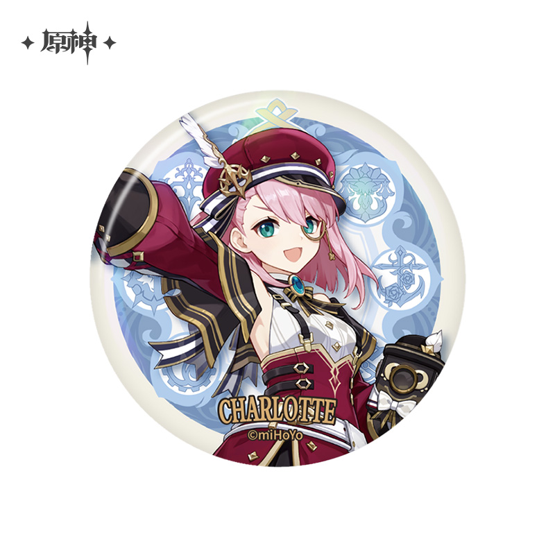原神公式店】フォンテーヌ 缶バッジ 12元 | ちゃぱん