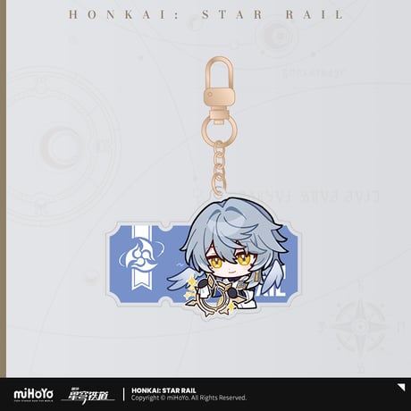 【崩スタ公式店】パム展覧会 ちびキャラ アクリルキーホルダー B 28元