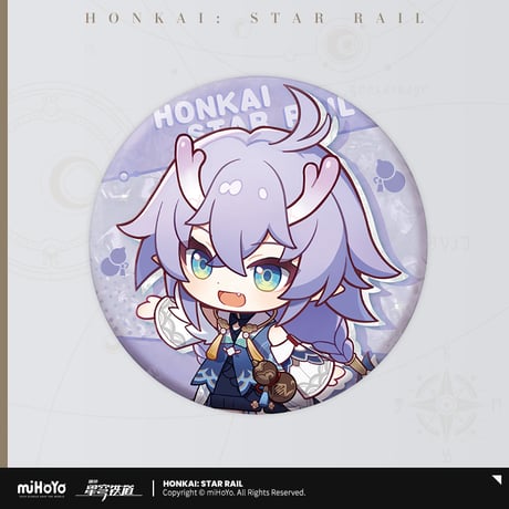 【崩スタ公式店】列車周遊記 ちびキャラ 缶バッジ 15元 (予約200日以内発送)