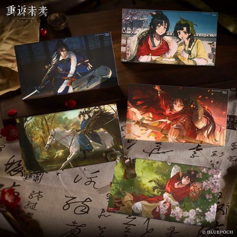 重返未来1999】2602 不老春 CG ポストカード セット 25元（予約220日