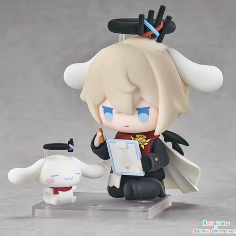 単独発送【明日方舟公式店】サンリオ コラボ ちび フィギュア 聖約イグゼキュター x シナモロール 379元 （予約10下発送）