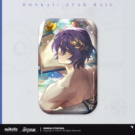 【崩スタ公式店】光円錐 スクエア 缶バッジ B 15元
